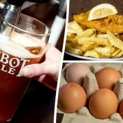 A study has revealed the staggering price rises on items including beer, fish and chips, eggs more since 2008