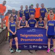 Harriers at Teignmouth Parkrun
