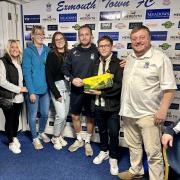 Vine Orchard Solicitors who chose Aarron Denny as their man of the match