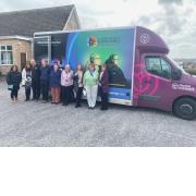 More than 60 team members and other contacts took part in Home Instead's 'Dementia Bus' experience