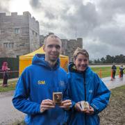 Simon and Jenny with their Drogo 10 Trophies