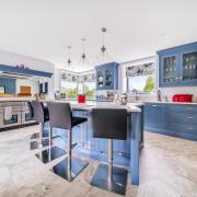 There is a Tom Howley bespoke kitchen