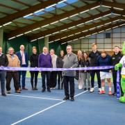 LED Exmouth Tennis court centre re-opens