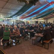 Exmouth Christmas Village beer tent