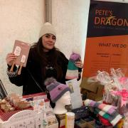 Pete's Dragons stall at Exmouth's Christmas village