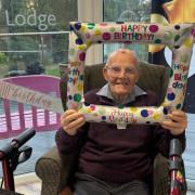 Ron Ives 100th birthday celebration