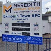 The barn dance takes place at Exmouth Town Football Club