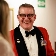 Major Ian Davis RM, Director of Music for the Band of His Majesty’s Royal Marines Commando Training Centre.