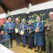 Trophy winners of the 2024 Otterton Spring Show