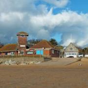 Exmouth National Coastwatch Institution watchtower