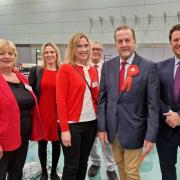 Council leader Phil Bialyk with his Labour colleagues.