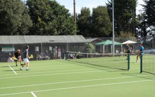Tennis at Budleigh
