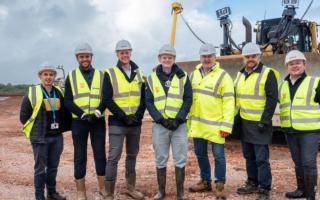 A 42,500 square foot new addition to Exeter Logistics Park
