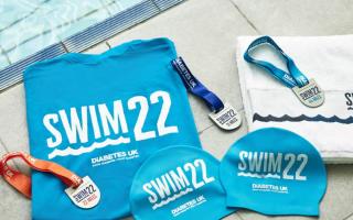 Diabetes UK's Swim22 will run from March 22 to June 22