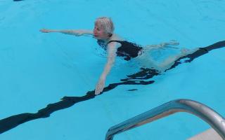 Carol, a resident at Raleigh Manor care home, expressed her wish to swim again